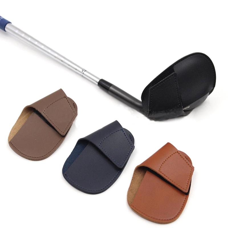 Putter Mallet Blade - ปลอกหุ้มหัวไม้กอล์ฟอเนกประสงค์ 1 ชิ้น ทำจาก PU สำหรับหัวเหล็กกอล์ฟ