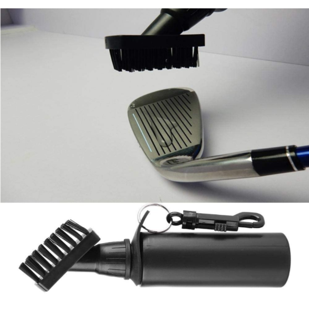 Golf Equipment Cheap - แปรงทำความสะอาดร่องไม้กอล์ฟ 1-5 ชิ้น พร้อมถังเก็บน้ำแบบกันรั่ว แปรงทำความสะอาดร่องแบบพกพา อุปกรณ์เสริมสำหรับกอล์ฟ