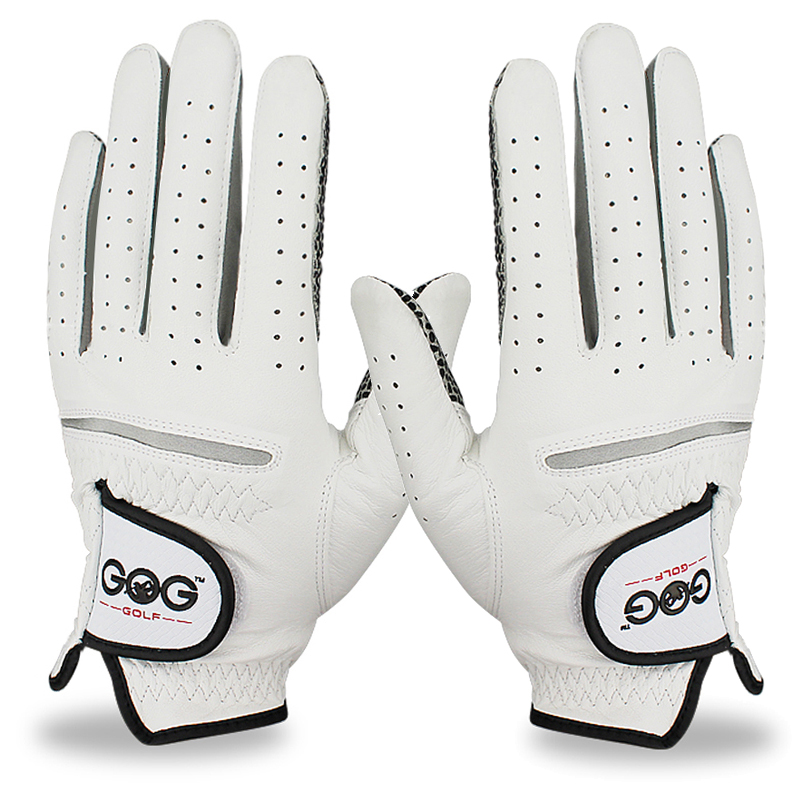 Golf Glove Cadet - ถุงมือกอล์ฟสำหรับผู้ชาย, ถุงมือกอล์ฟสำหรับผู้ชายถุงมือกอล์ฟหนังแกะแท้ระบายอากาศได้พร้อมเม็ดกันลื่น1ชิ้น
