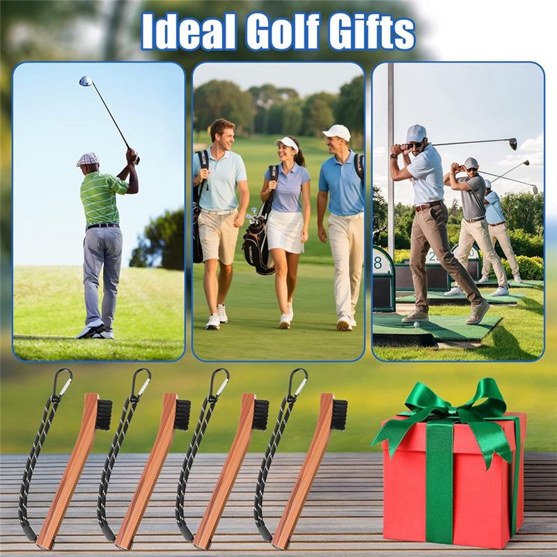 แปรงทำความสะอาดร่องไม้กอล์ฟ 4  - Golf Equipment Cheap บทวิจารณ์และราคา