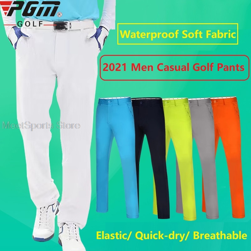 Pgm Golf กางเกงชายกางเกงกีฬายื - Golf Equipment Cheap บทวิจารณ์และราคา