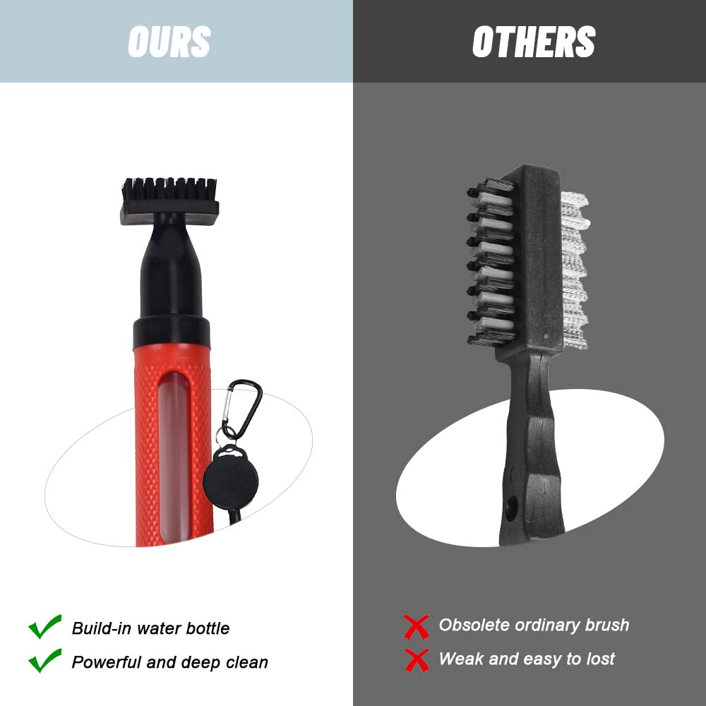 แปรงทำความสะอาดไม้กอล์ฟพร้อมตะ - Golf Equipment Cheap บทวิจารณ์และราคา
